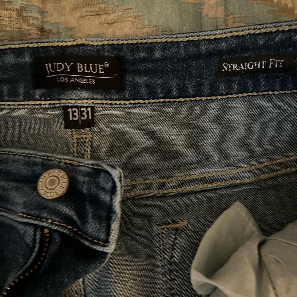 Judy Blue Straight Leg Denim Jeans